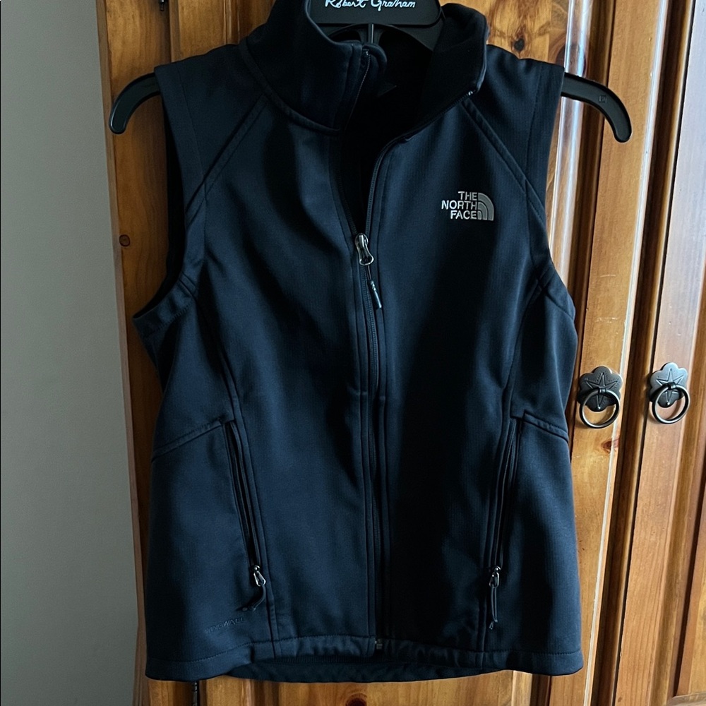 The North Face Black Softshell Vest